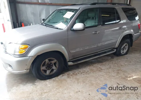 2002 Toyota Sequoia Sr5 V8 from USA, damaged, VIN 5TDZT34A02S061058